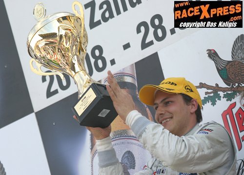 Gary Paffett Happy winner DTM Zandvoort 2005
